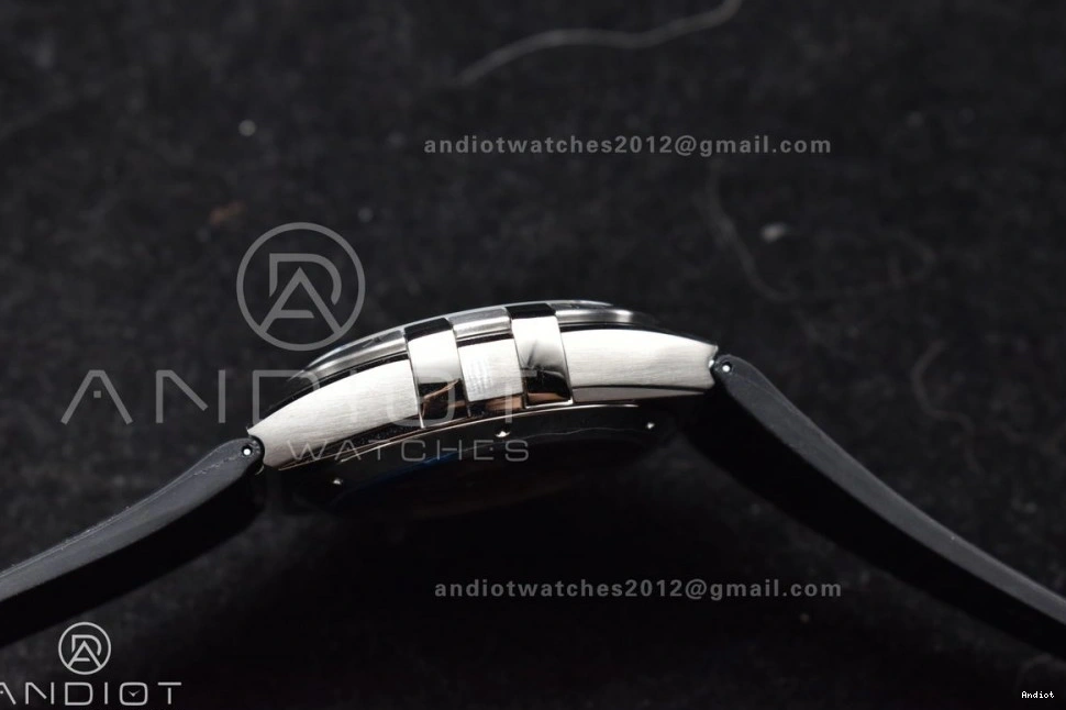 Edition on Black Super Constellation 1:1 Gummy Strap SS Clone Best VSF Dial Gray A8900 1226